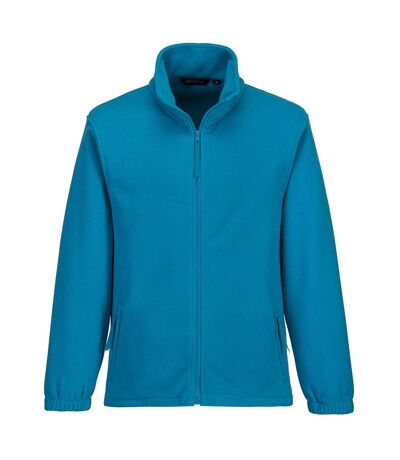 Portwest Mens Aran Fleece Jacket (Aqua)