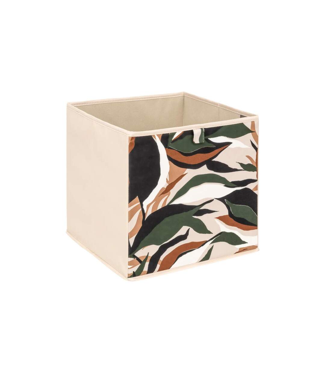 Boîte de Rangement Réversible Lauria 31x31cm Beige-1