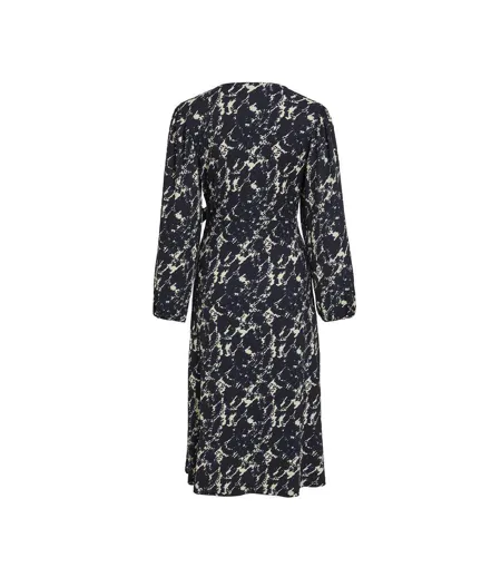 Robe marine femme vila soffen