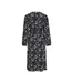 Robe marine femme vila soffen-3