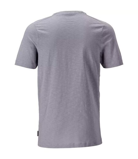 Mens Customised Short-sleeved T-shirt Light Stone Blue Mascot