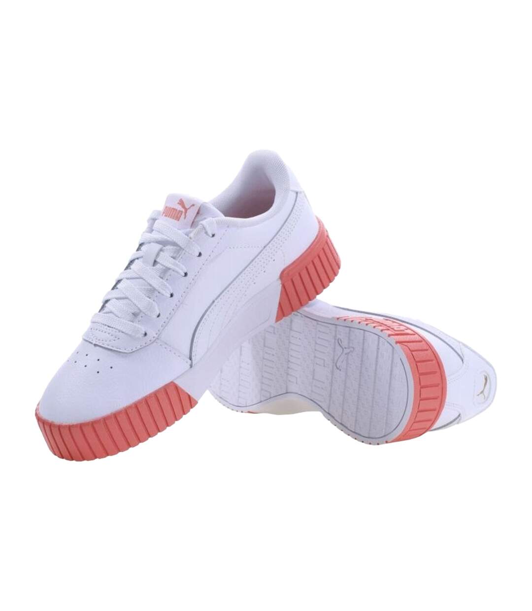 Chaussures Carina Femme Blanc Rouge Puma-3