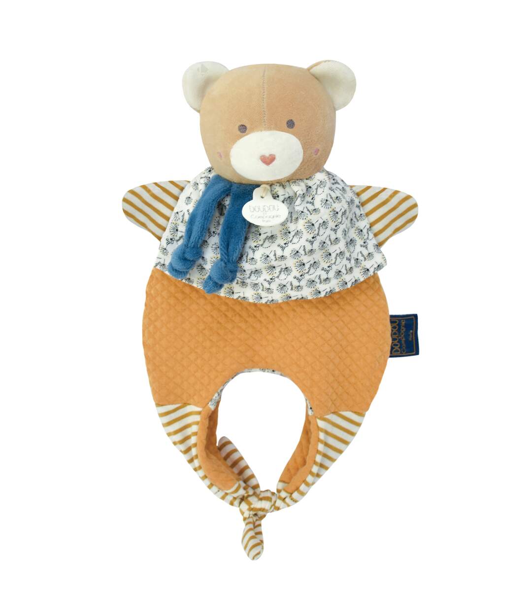 Doudou amusette polyester collection LES PETITS FUTÉS Ours-1