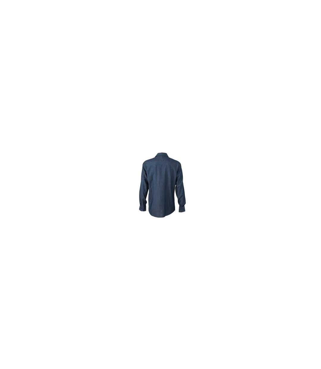 chemise manches longues jean Denim HOMME JN629 - bleu foncé