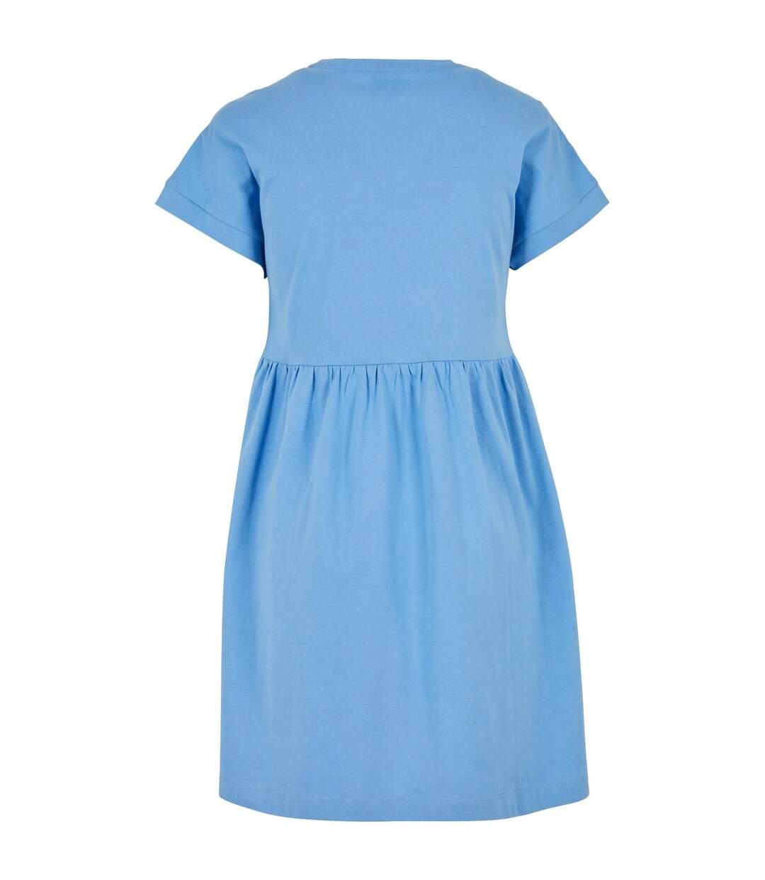 Robe T-shirt Empire Valance Femme Bleu Ciel Urban Classics-2