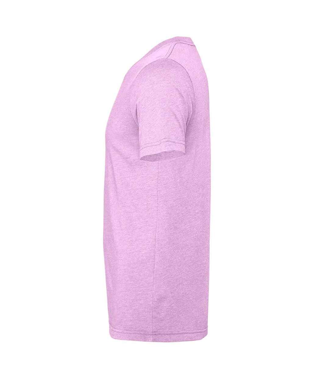 Bella + Canvas Adults Unisex Heather Cvc Short Sleeve T-Shirt (Heather Prism Lilac) - UTRW7144-3