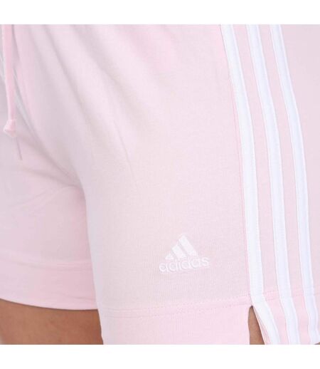 Short essentials femme rose / blanc Adidas