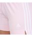 Short essentials femme rose / blanc Adidas-3