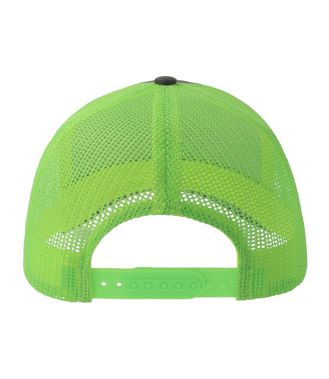 Casquette Trucker Motif/style 6 Panneaux Sonic-s Adulte Gris Foncé Vert Fluo Atlantis Headwear-2