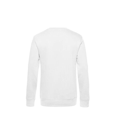 Pull À Col Ras Du Cou King Pour Hommes Blanc B&C