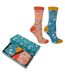 Miss Sparrow - 2 Pairs Ladies Bamboo Socks for Mum in Gift Box