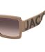 Lunettes De Soleil Motif/style Marque Sur Branches Femme Taille Unique Marron Marc Jacobs-2
