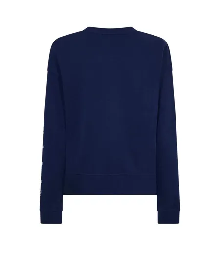 Sweat Manches Longues Femme Bleu Violacé Timberland