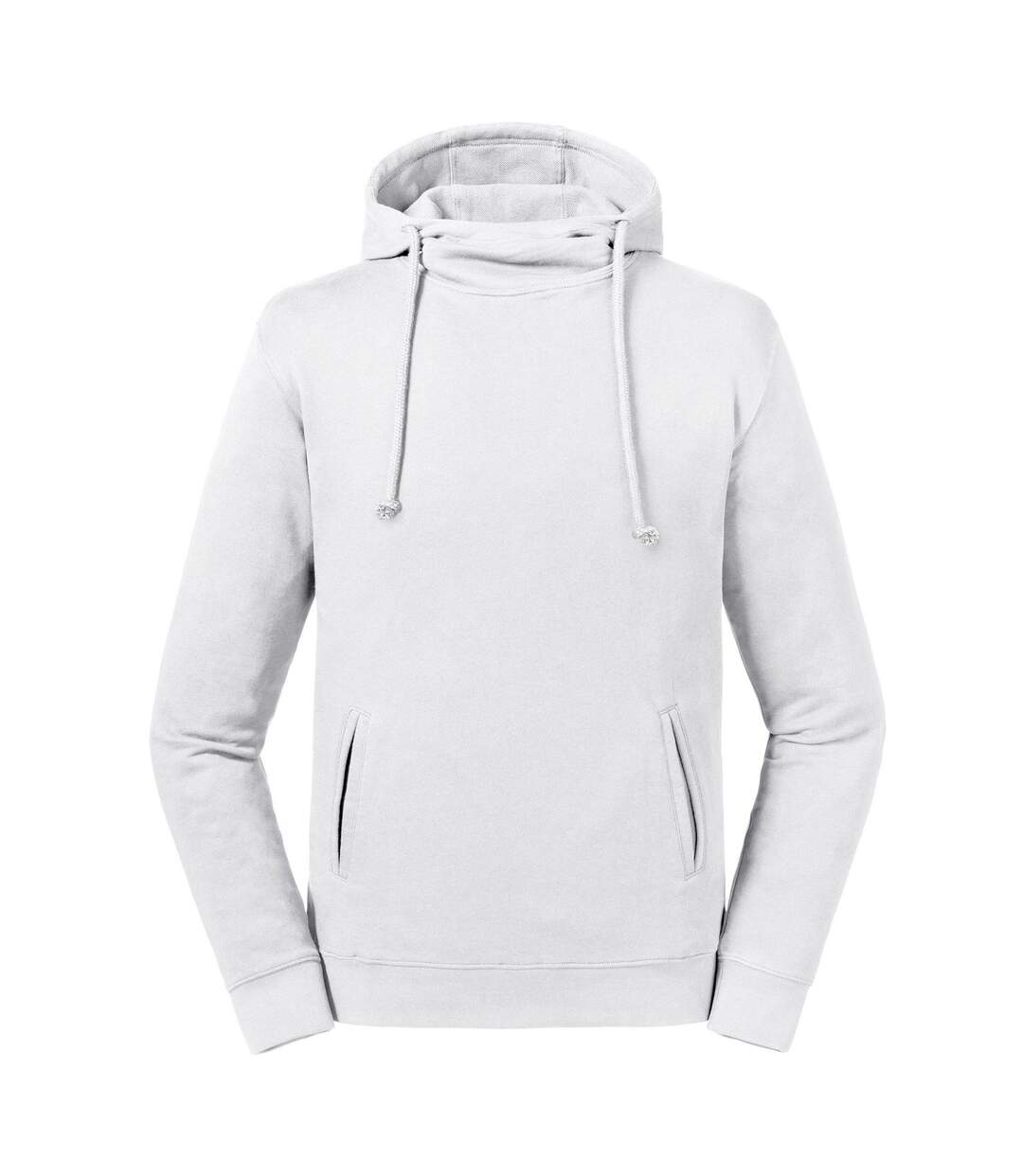 Sweat à capuche adulte blanc Russell