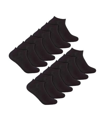 12 Pack Ladies Low Cut Breathable Bamboo Trainer Socks