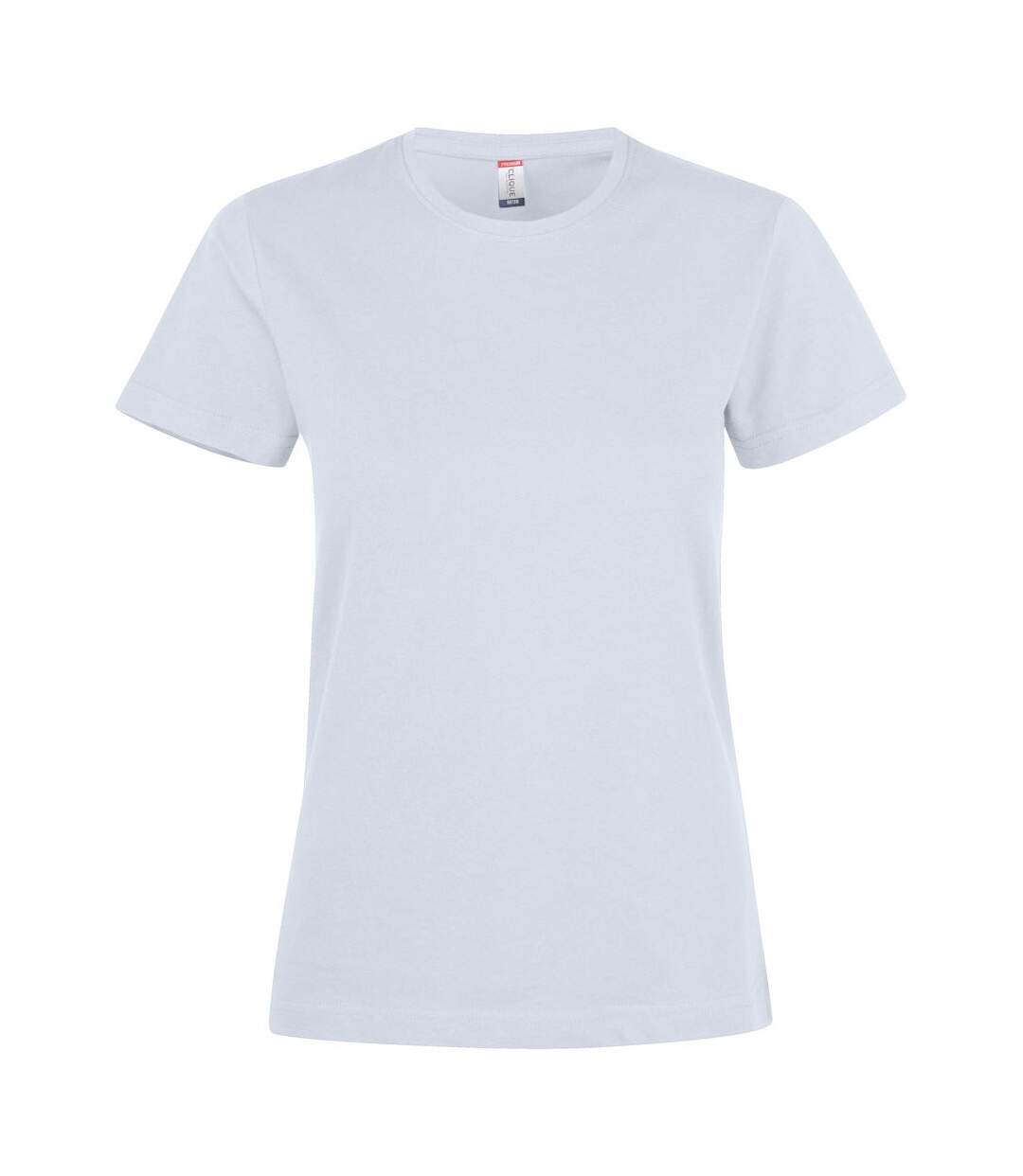 T-shirt premium femme blanc Clique-1