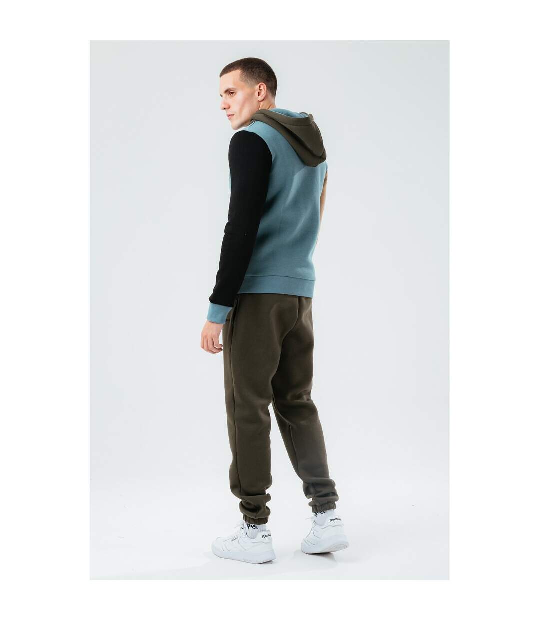 Hype Mens Thompson Splice Hoodie (Multicolored)