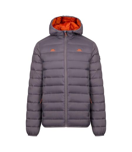 Veste Isolante Unie Et Légère À Capuche Rayton Homme Gris Foncé Trespass