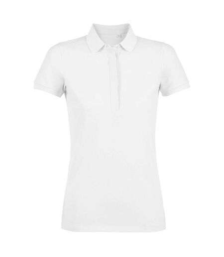 Polo Owen Femme Blanc NEOBLU