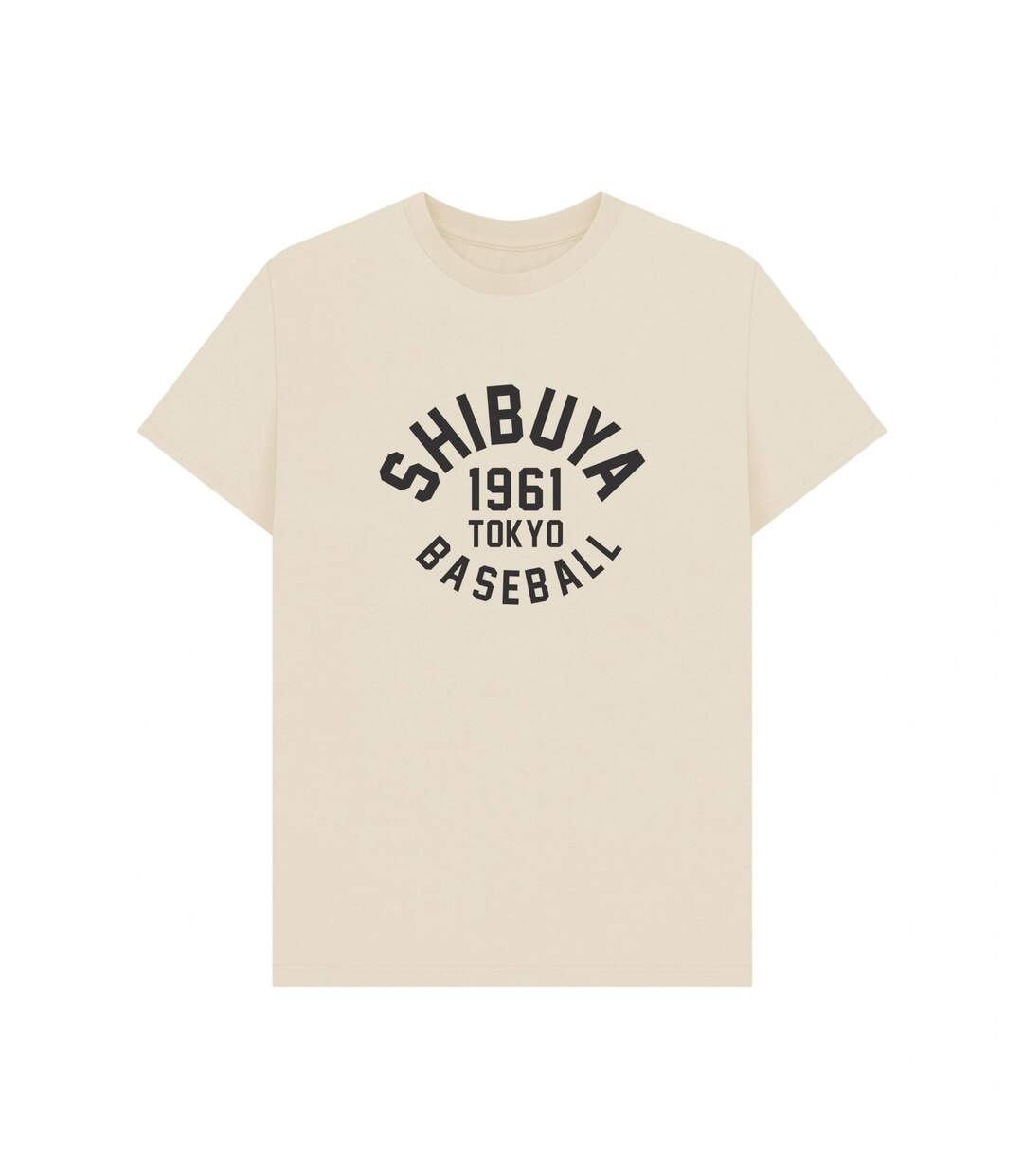 Unisex Adult Shibuya Baseball Varsity T-shirt Red Park Fields-1