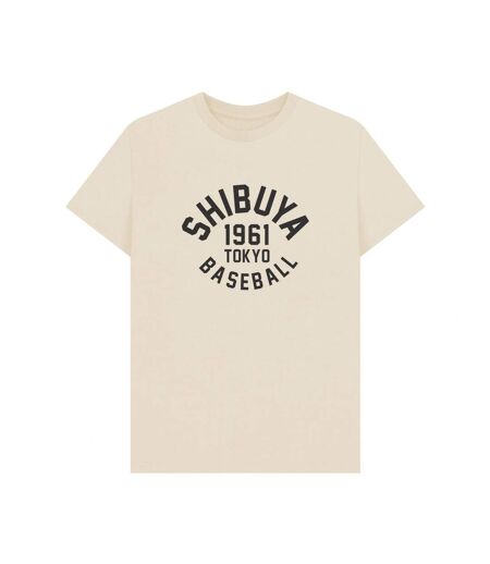 Unisex Adult Shibuya Baseball Varsity T-shirt Red Park Fields