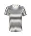 T-shirt Legend Adulte Blanc Cassé Bleu Marine SOLS-1
