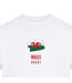 T-shirt Motif/style Wales Ru Adulte Blanc AWD-3