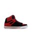 Baskets noir/rouges homme dc shoes pure-2