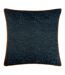 Paoletti Chenille Piped Throw Pillow Cover (Navy) (50cm x 50cm) - UTRV3177