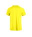 T-shirt Premium Homme Jaune Fluo Clique-2