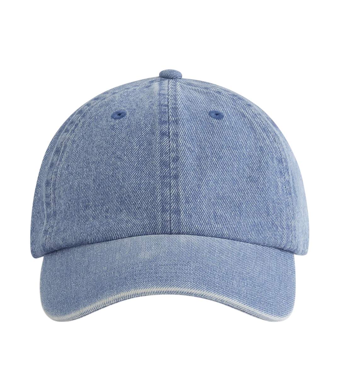 Casquette De Baseball Motif/style Uni Bleu Moyen Beechfield-3