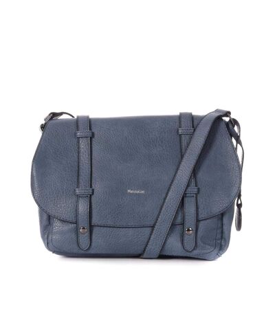 Sac bandoulière Bleu Femme Manoukian Dina1 - Taille unique