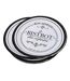 Lot de 10 Assiettes en Carton Bistrot 23cm Noir & Blanc-1
