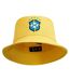 Nike Embroidered Bucket Hat Yellow Green Brazil FC-1