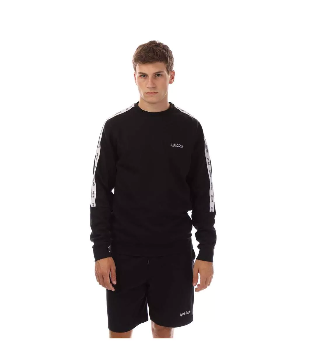 Sweat Style Ruban Homme Noir Lyle & Scott-1