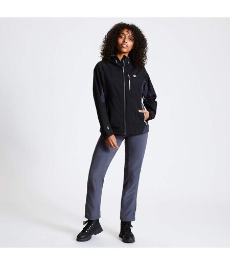 Dare2b Womens/ladies Melodic Ii Lightweight Stretch Walking Trousers Ebony Grey Dare 2b