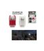 Lot de 2 Éclairages LED Avant & Arrière 4cm Blanc & Rouge-4