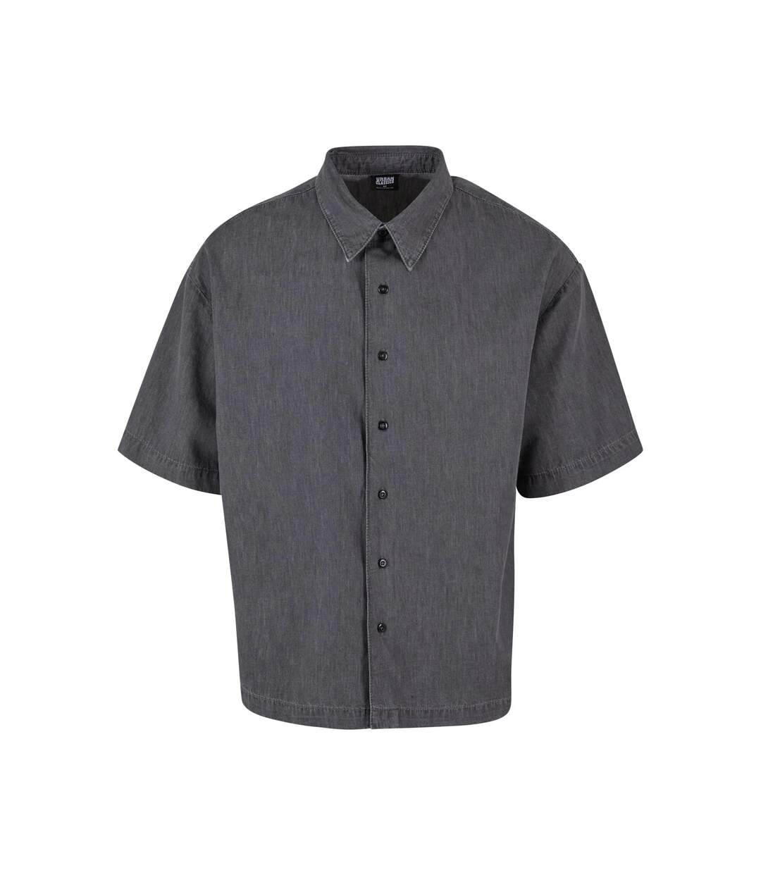 Chemise Homme Gris Foncé Urban Classics-1