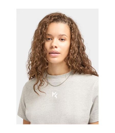Womens/ladies Jules T-shirt Grey Miss Kick