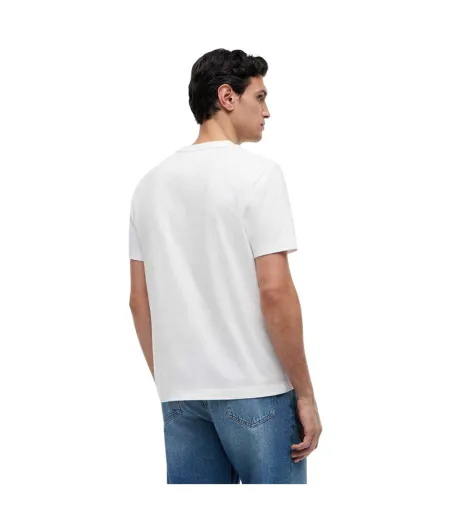 Mens Essential Logo Regular T-shirt White Tommy Hilfiger
