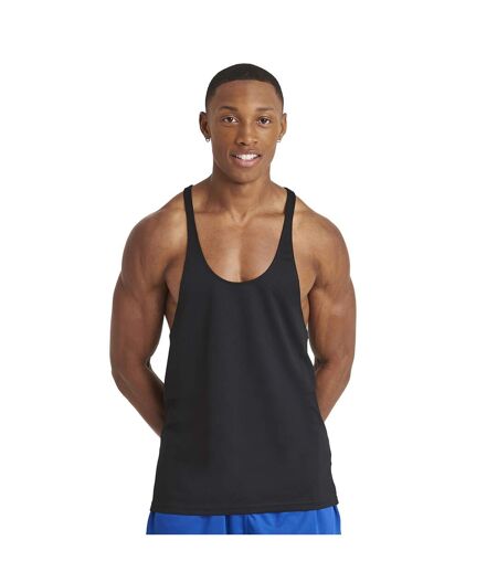 Awdis Mens Cool Muscle Tank Top (Jet Black) - UTPC7080