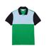 Polo homme vert / noir / bleu Lacoste-1