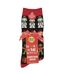 Womens Fluffy Christmas Socks by Heat Holders Lite-2