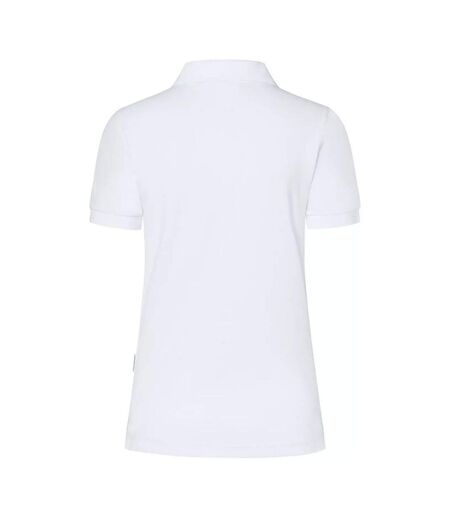 Polo Modern-flair Femme Blanc Karlowsky