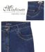 Jean Femme Tissu Stretch Audrey1 Coupe Droite Ajustée (Mayflower)-3