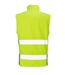 Safegard Mens Softshell Hi-Vis Vest (Fluorescent Yellow/Black)