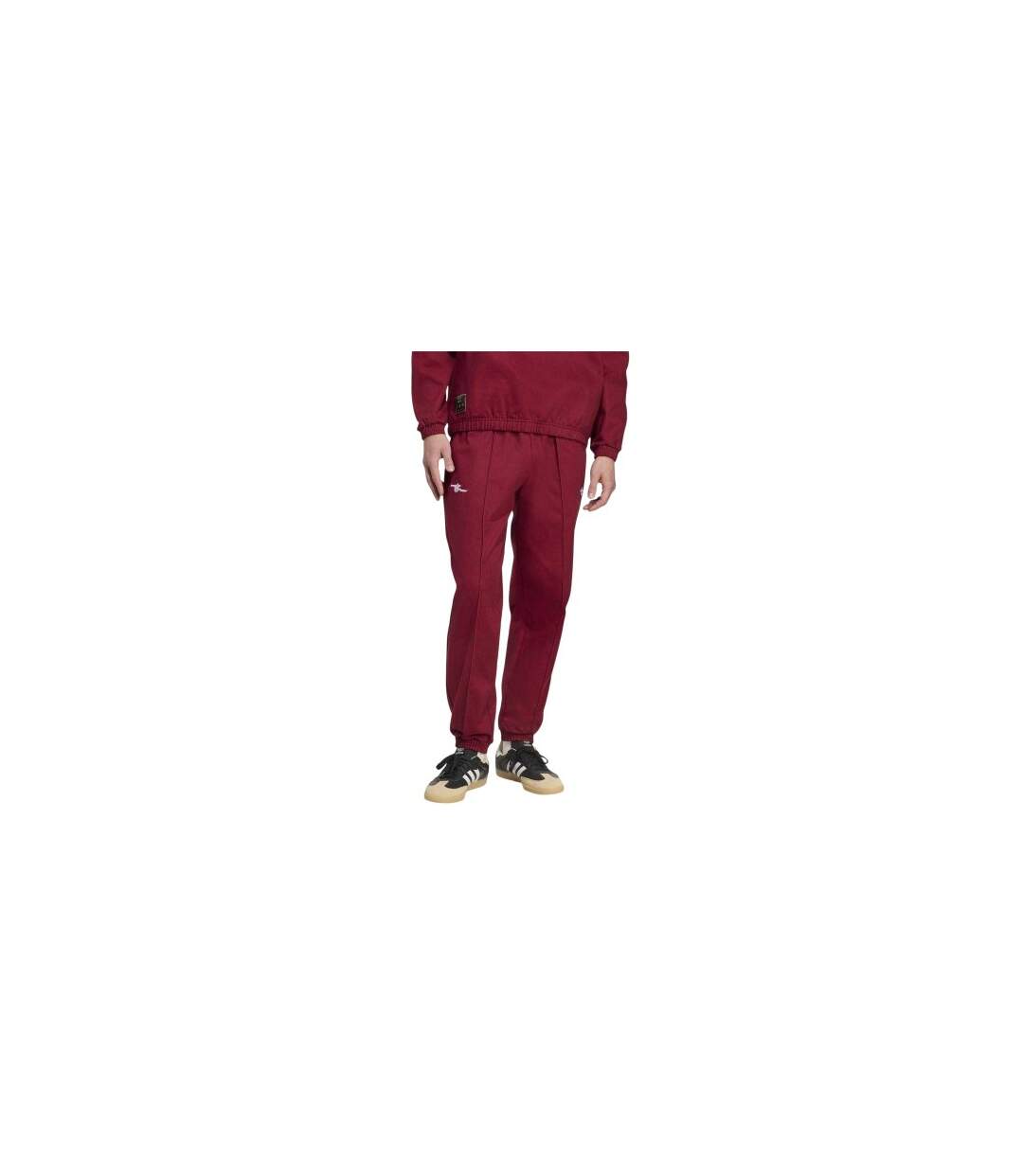 Mens Icon Drill Cotton Arsenal Fc Tracksuit Bottoms Red Adidas-1