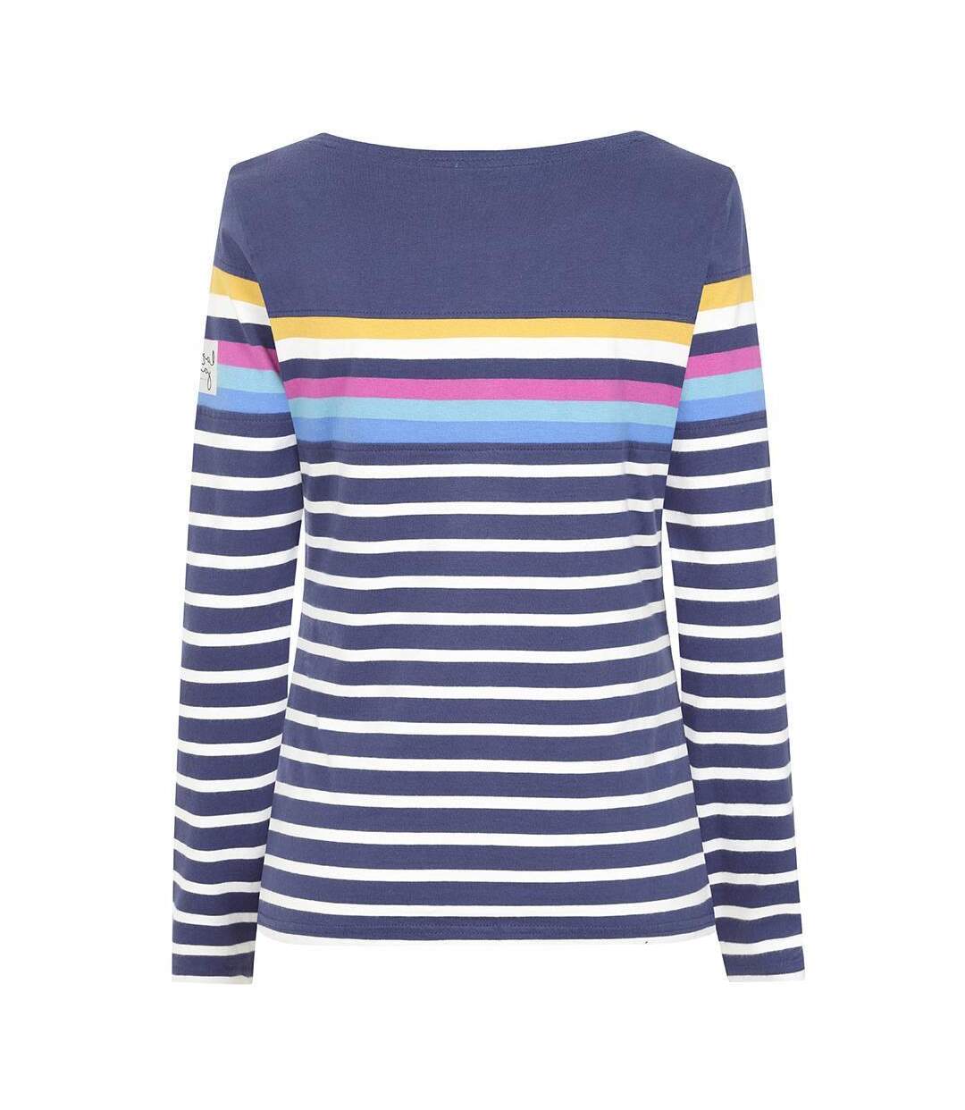 Haut Motif/style Rayé Femme Vieux Vert Bleu Lazy Jacks-4