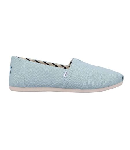 Womens/ladies Alpargata Classic Espadrilles Green Toms