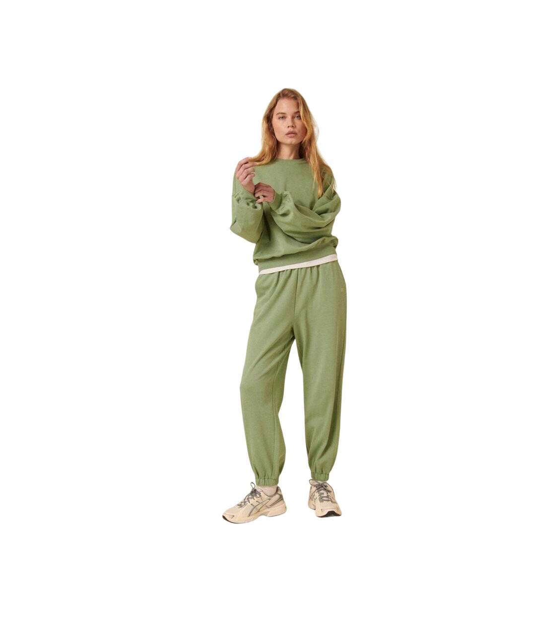Sweat Femme Vert Nobody's Child-4